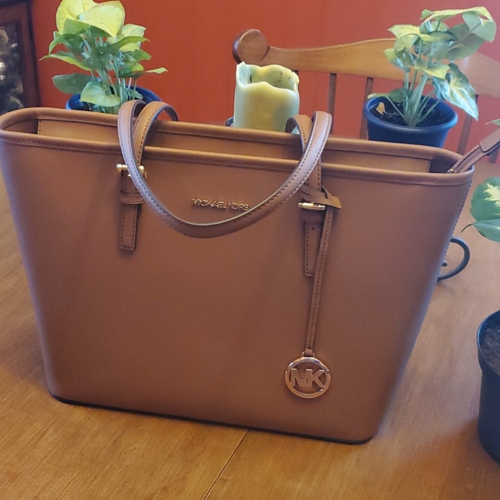 Michael Kors travel tote brown